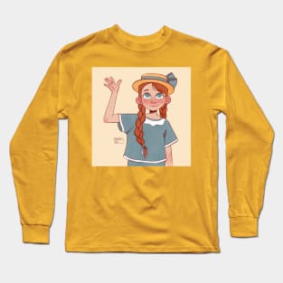 Redhead girl Long Sleeve T-Shirt